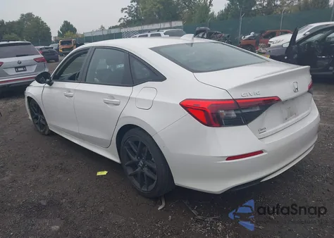 2024 Honda Civic Sport z USA, uszkodzony, nr VIN 2HGFE2F50RH565191